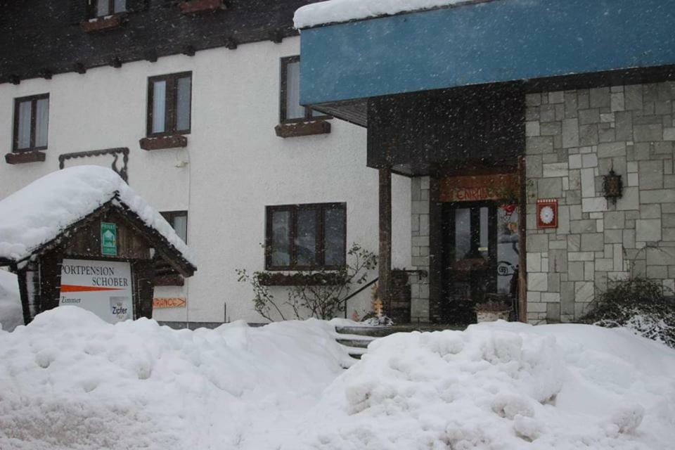 Sportpension Schober โอเบอร์ทราวน์ ภายนอก รูปภาพ
